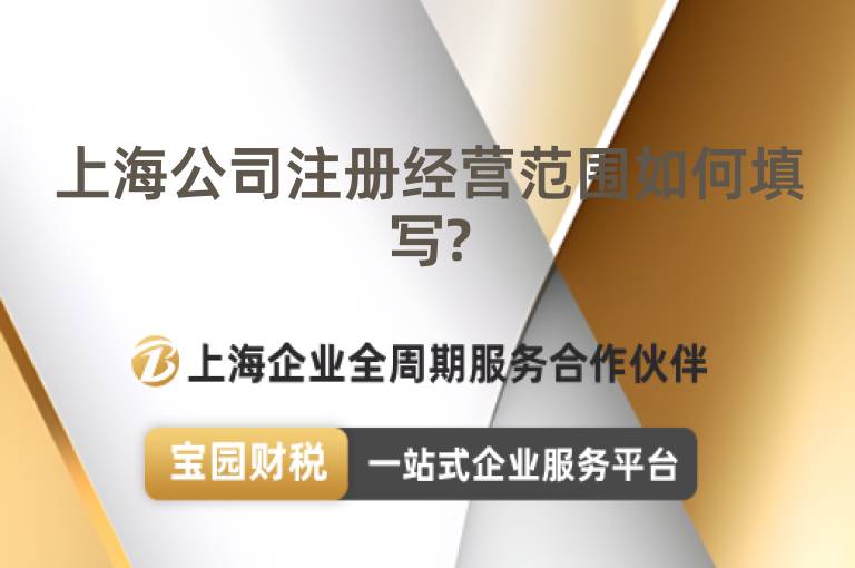 上海公司注冊(cè)經(jīng)營(yíng)范圍如何填寫(xiě)?