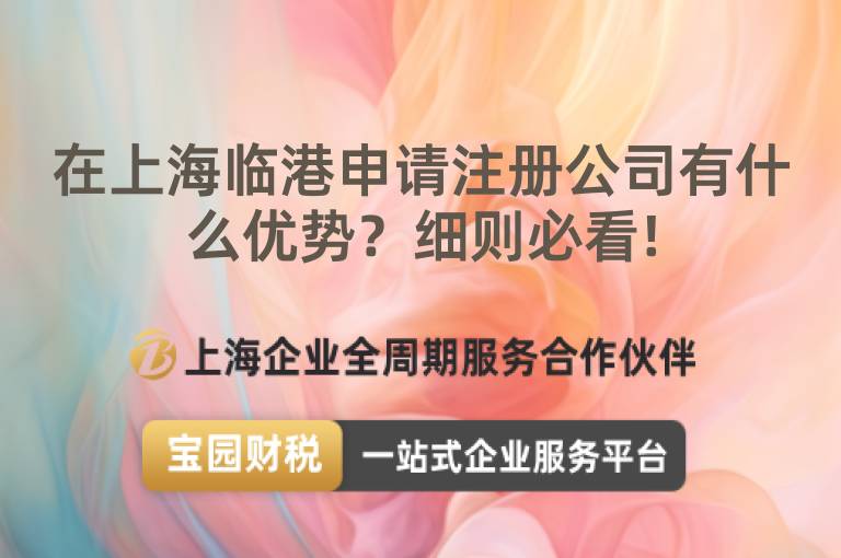 在上海臨港申請注冊公司有什么優勢？細則必看!