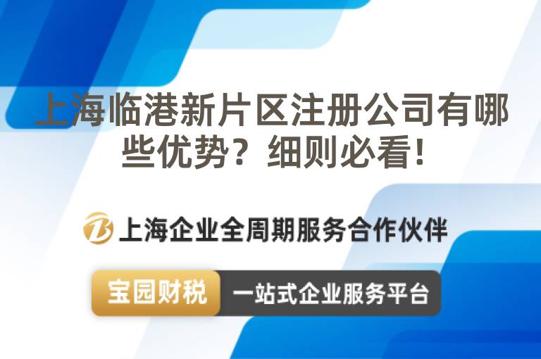 上海臨港新片區(qū)注冊公司有哪些優(yōu)勢？細則必看!