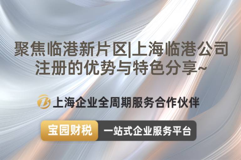 聚焦臨港新片區(qū)|上海臨港公司注冊(cè)的優(yōu)勢(shì)與特色分享~