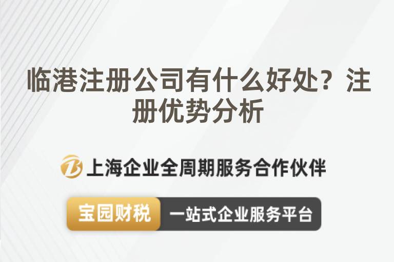 臨港注冊公司有什么好處？注冊優勢分析